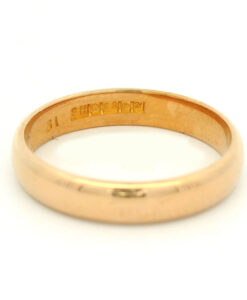 Vintage 22ct Gold Wedding Band Ring