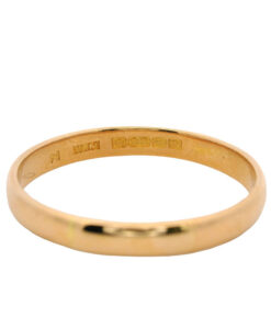 Vintage 22ct Gold Wedding Band Ring