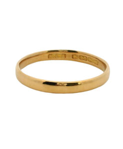 Vintage 22ct Gold Wedding Band Ring