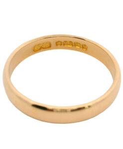 Vintage 22ct Gold Wedding Band Ring