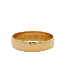 Vintage 22ct Gold Wedding Band Ring