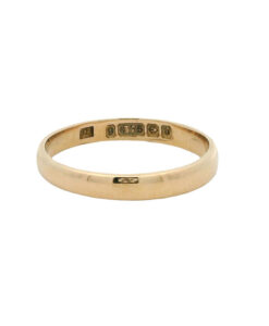 Vintage 9ct Gold Wedding Band Ring