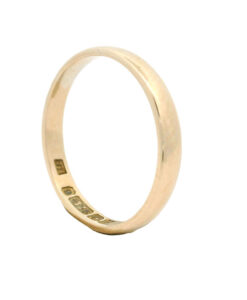 Vintage 9ct Gold Wedding Band Ring