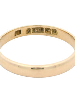 Vintage 9ct Gold Wedding Band Ring
