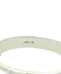 Vintage Sterling Silver Engraved Bangle