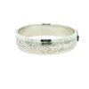 Vintage Sterling Silver Textured Bangle