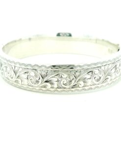 Vintage 1957 Georg Jensen Sterling Silver Bangle