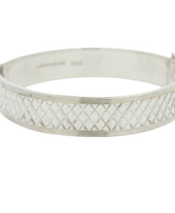 Vintage Silver Pyramid Bangle