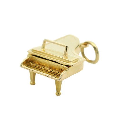 9ct Gold Opening Grand Piano Charm