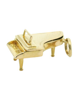 9ct Gold Opening Grand Piano Charm