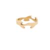 Georg Jensen Rose Gold Fusion Centre Ring