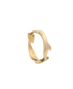 Georg Jensen Rose Gold Fusion Centre Ring