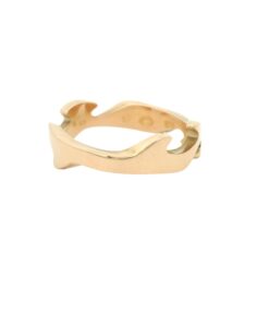 Georg Jensen Rose Gold Fusion Centre Ring