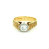 Vintage 18ct Gold .36ct Diamond Solitaire Ring