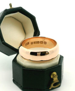 Vintage Rose Gold Wedding Ring