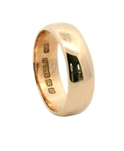 Vintage Rose Gold Wedding Ring