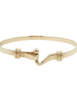 Solid 9ct Gold Childs Bangle