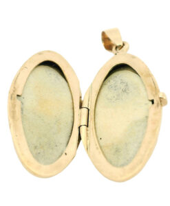 Vintage 9ct Gold Opal Locket