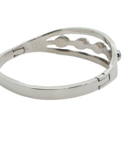 Mexican Sterling Silver Turquoise Bangle