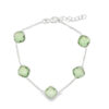 Sterling Silver Peridot Bracelet