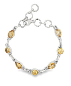 Sterling Silver Citrine Bracelet