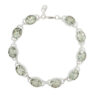Sterling Silver Oval Peridot Bracelet