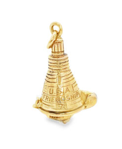 Vintage 9ct Gold USA Friendship 7 Space Capsule Charm dated 1964