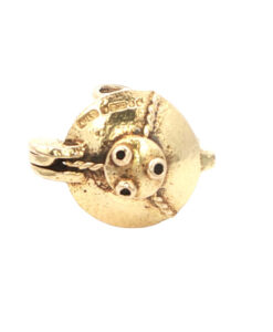 Vintage 9ct Gold USA Friendship 7 Space Capsule Charm dated 1964