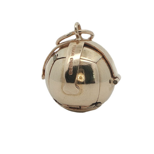 Vintage 9ct Gold Masonic Orb Ball