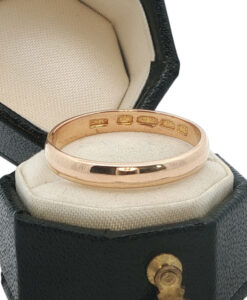 Antique 22ct gold wedding band ring