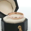 Vintage 9ct Rose Gold Wedding Ring