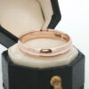 Vintage 9ct Rose Gold Wedding Ring
