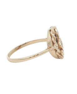 Vintage 9ct Gold Initial A Ring