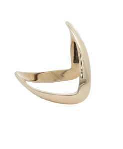 Vintage 9ct Gold Full Wishbone Ring