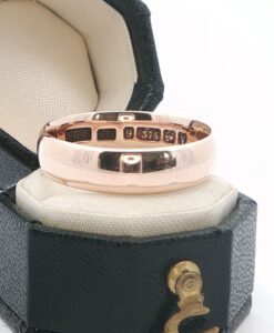 Vintage 9ct Gold Wedding Band Ring