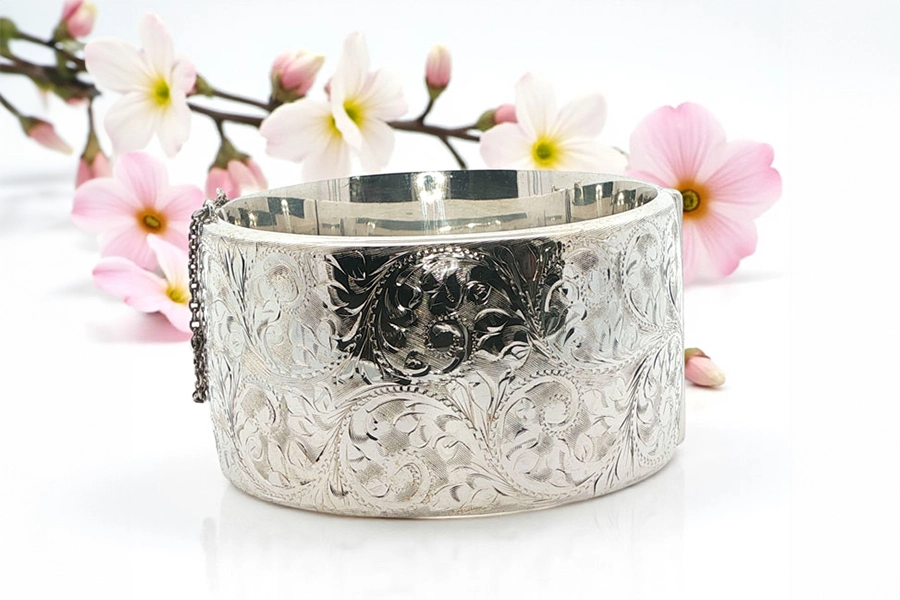 Vintage Chunky Bracelets and Bangles