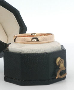 Antique 22ct Gold Wedding Band Ring 3mm Size P1/2