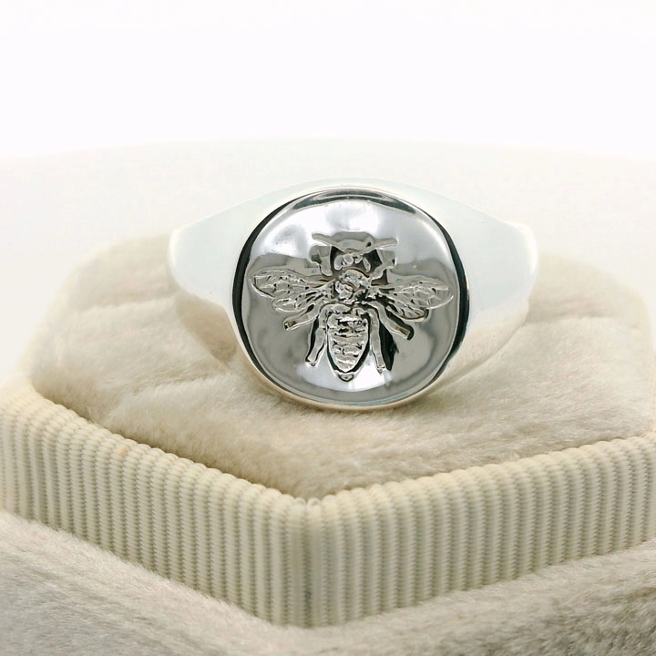 Solid Sterling Silver Signet ring