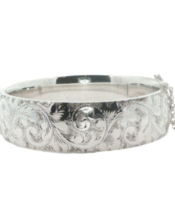 Georg Jensen Vintage Sterling Silver Bangle - London 1966