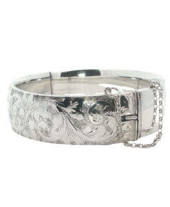 Alternative view of Georg Jensen Vintage Sterling Silver Bangle - London 1966