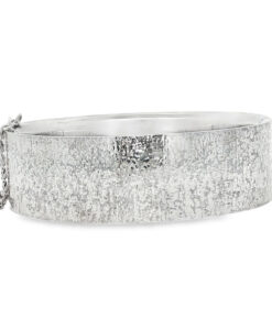 Vintage Sterling Silver Textured Bangle – Birmingham 1967