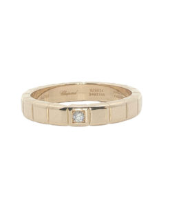 Alternative view of Chopard 18ct Yellow Gold Diamond ICE CUBE Band Ring