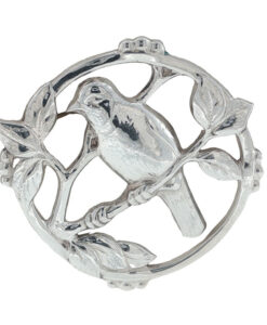 Vintage Danish Sterling Silver Bird Brooch – Hermann Siersbøl - Image 3