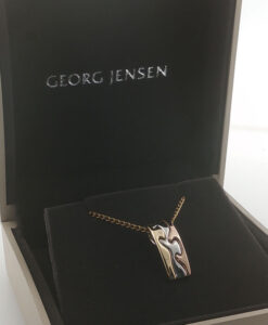 Georg Jensen Fusion Pendant Necklace in box