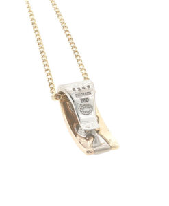 Georg Jensen Fusion Pendant Necklace by Nina Koppel – 18ct Yellow, White & Rose Gold - Image 4