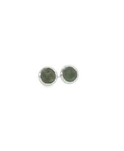sterling silver London blue topaz stud earrings