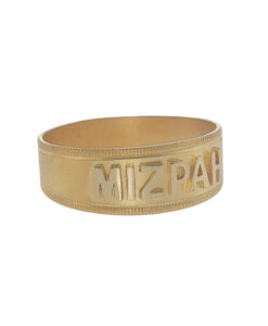 Victorian 18ct Gold MIZPAH Band Ring