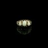 Vintage 9ct Gold Opal Trilogy Ring