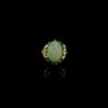 vintage floral opal ring