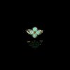 Vintage 9ct Gold Opal Cluster Ring